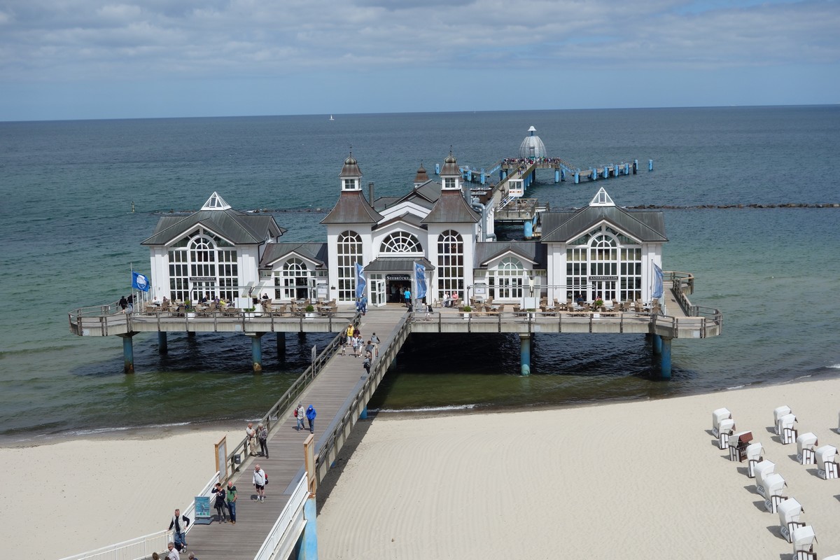 Die bekannte Seebrücke in Sellin